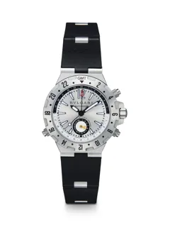 Bulgari Diagono Professional GMT 40mm Stainless steel Silver