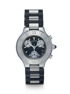 Cartier Must 21 38mm Stainless steel Gray