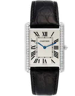 Cartier Tank Louis WT200006 White gold Silver