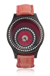 DeLaCour Liberata 48mm Ceramic and Stainless steel Red