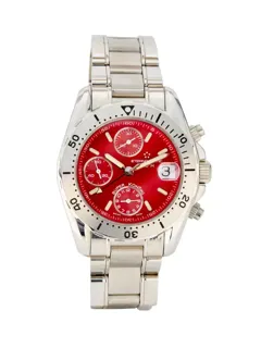 Eterna Super Kontiki 1578.41 Stainless steel Red