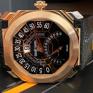 Gérald Genta Octo Bi-Retro OBR.Y.50.505.CN.BD 42.5mm Rose gold Black