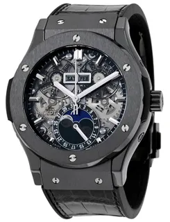 Hublot Classic Fusion Aerofusion 517.CX.0170.LR Black ceramic Skeletonized