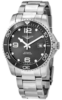 Longines HydroConquest L3.781.4.76.6 Stainless steel Gray