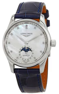 Longines Master Collection L2.409.4.87.0 Stainless steel White