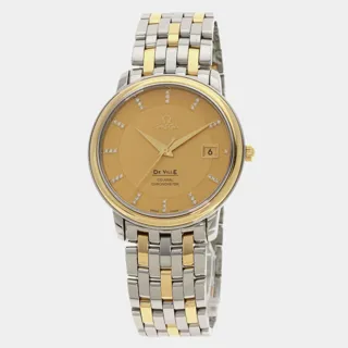 Omega De Ville 4374.15 Yellow gold and Stainless steel Champagne