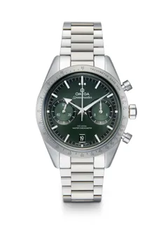 Omega Speedmaster 40.5mm Stainless steel Green