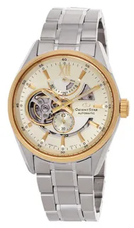 Orient Contemporary RE-AV0124G00B Stainless steel Skeletonized