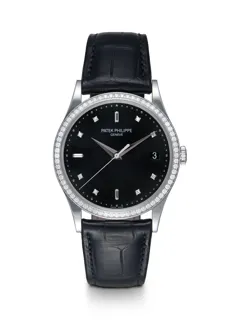 Patek Philippe Calatrava 5297G-001 37.5mm White gold Black