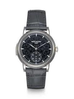 Patek Philippe Minute Repeater 5078G-010 38mm White gold Black