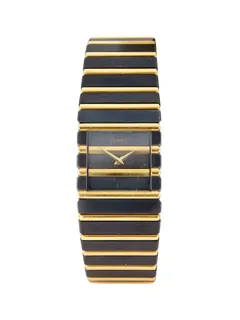 Piaget Polo 7131 25mm 18ct Gold and PVD and Ruthenium