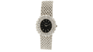 Piaget 9345 18k white gold Black