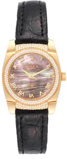 Rolex Cellini Cestello 6311 26mm Yellow gold White