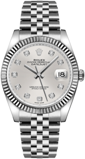 Rolex Datejust 36 116234-0084 White gold and Stainless steel Silver