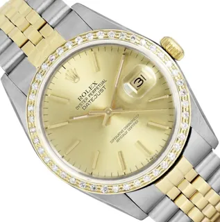 Rolex Datejust Yellow gold and Stainless steel Champagne