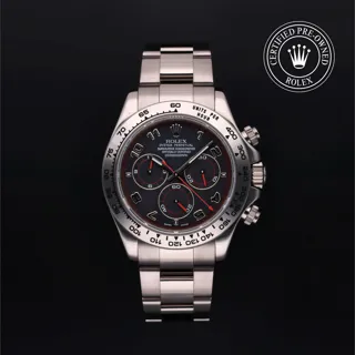 Rolex Daytona 116509 White gold Black