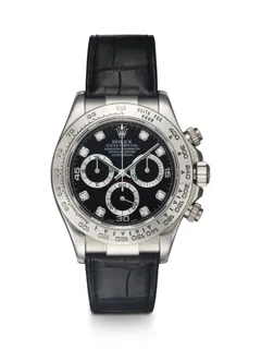 Rolex Daytona 116519 40mm White gold Black