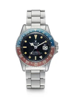 Rolex GMT-Master 1675 38mm Stainless steel Black