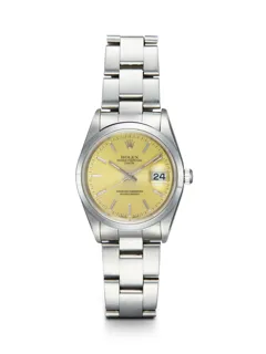 Rolex Oyster Perpetual Date 15200 34mm Stainless steel Golden