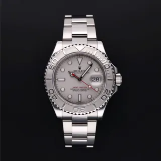 Rolex Yacht-Master 116622-0002 Platinum and Stainless steel Silver Gray