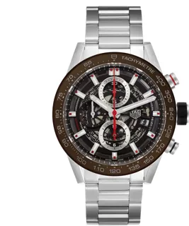 TAG Heuer Carrera CAR201U Stainless steel Brown