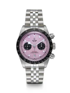 Tudor Black Bay Chronograph 79360N 41mm Stainless steel Pink