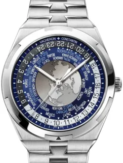 Vacheron Constantin Overseas World Time 7700V/110A-B172 Stainless steel Blue