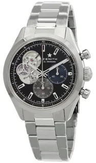 Zenith Chronomaster 03.3300.3604/21.M3300 Stainless steel Black