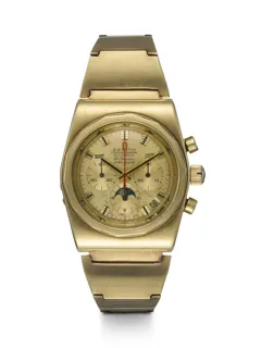 Zenith El Primero 6630 38mm 18k yellow gold Champagne