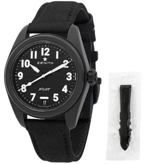 Zenith Pilot 49.4000.3620/21.I001 Ceramic Black