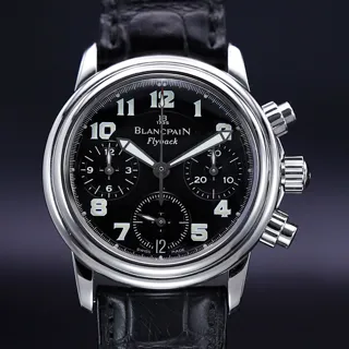 Blancpain Léman 2185F Stainless steel Black