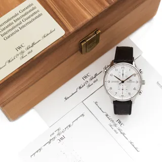 IWC Portugieser IW3712 41mm Stainless steel White