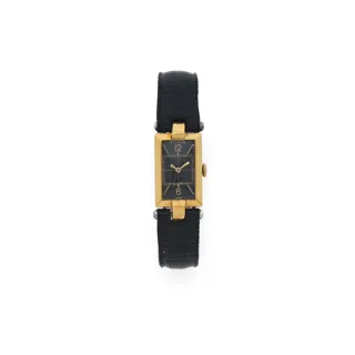 Jaeger-LeCoultre 26mm 18k yellow gold Black