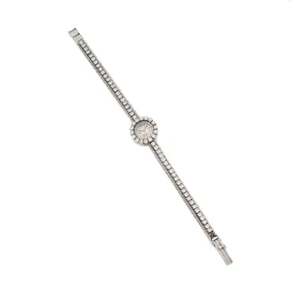 Omega 16mm White gold Silver