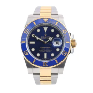 Rolex Submariner 116613LB 40mm Stainless steel and 18k yellow gold Blue