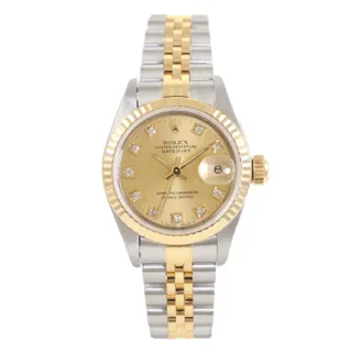 Rolex Datejust 69173G 26mm Stainless steel and 18k yellow gold Golden