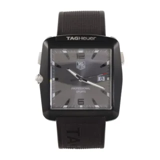 TAG Heuer Professional Sports Watch WAE1113.FT6004 Stainless steel Black