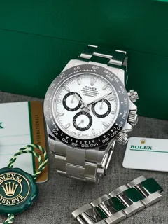 Rolex Daytona 116500LN 40mm Stainless steel White