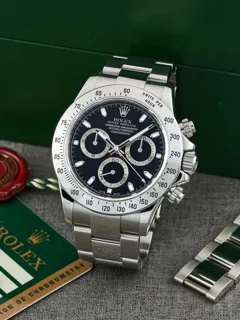 Rolex Daytona 116520 40mm Stainless steel Black