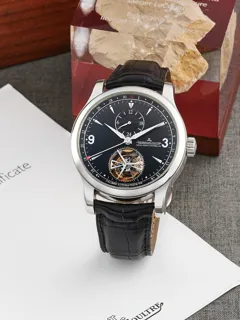 Jaeger-LeCoultre Master Grand Tourbillon 149.6.34S Platinum Black