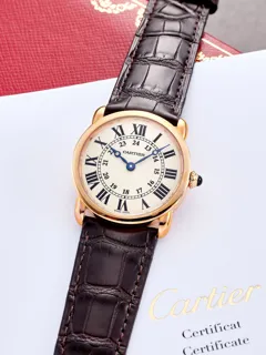 Cartier Ronde de Cartier 2886 18k rose gold Silver