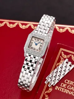 Cartier Panthère 2363 17mm 18k white gold Cream