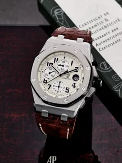 Audemars Piguet Royal Oak Offshore 26170ST 42mm Stainless steel Cream