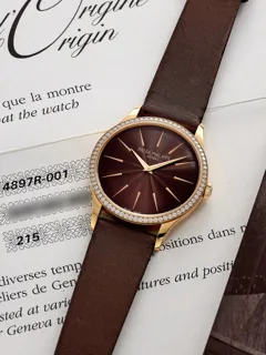 Patek Philippe Calatrava 4897R-001 33mm Rose gold Brown