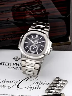 Patek Philippe Nautilus 5726/1A-001 40.5mm Stainless steel Black