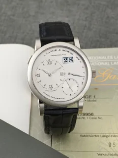 A. Lange & Söhne Lange 1 101.039 38.5mm White gold Silver