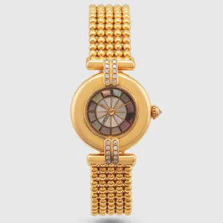 Cartier Colisee 19801 24mm Yellow gold White