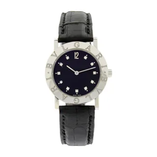 Bulgari Bulgari Bulgari BB30SL 30mm Stainless steel Black