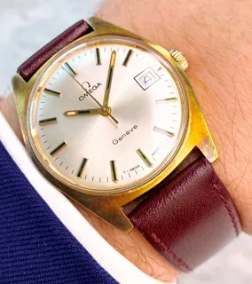 Omega Genève 136.041 Gold-plated Silver