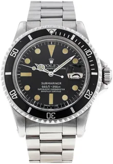 Rolex Submariner 1680 Stainless steel Black